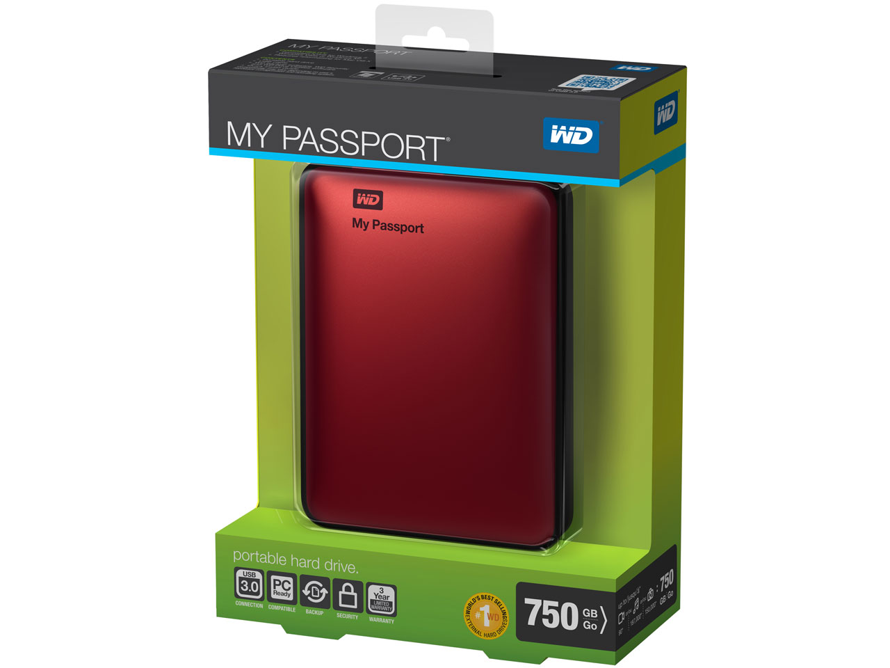 My Passport WDBBEP7500ARD [���^���b�N���b�h]
