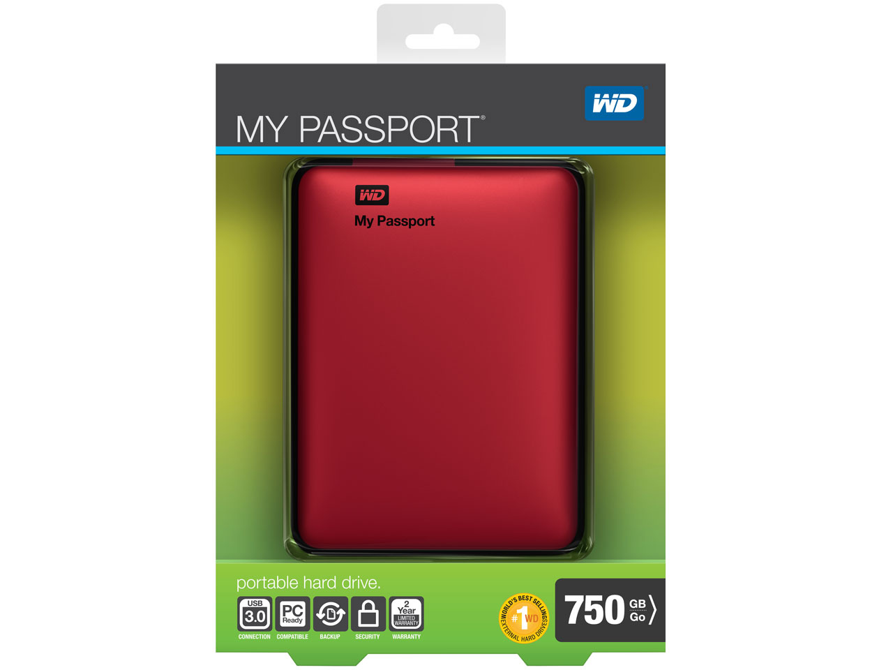 My Passport WDBBEP7500ARD [���^���b�N���b�h]