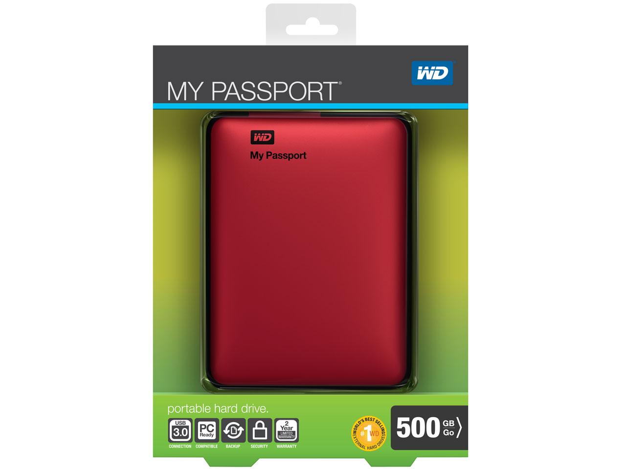 My Passport WDBKXH5000ARD [���^���b�N���b�h]
