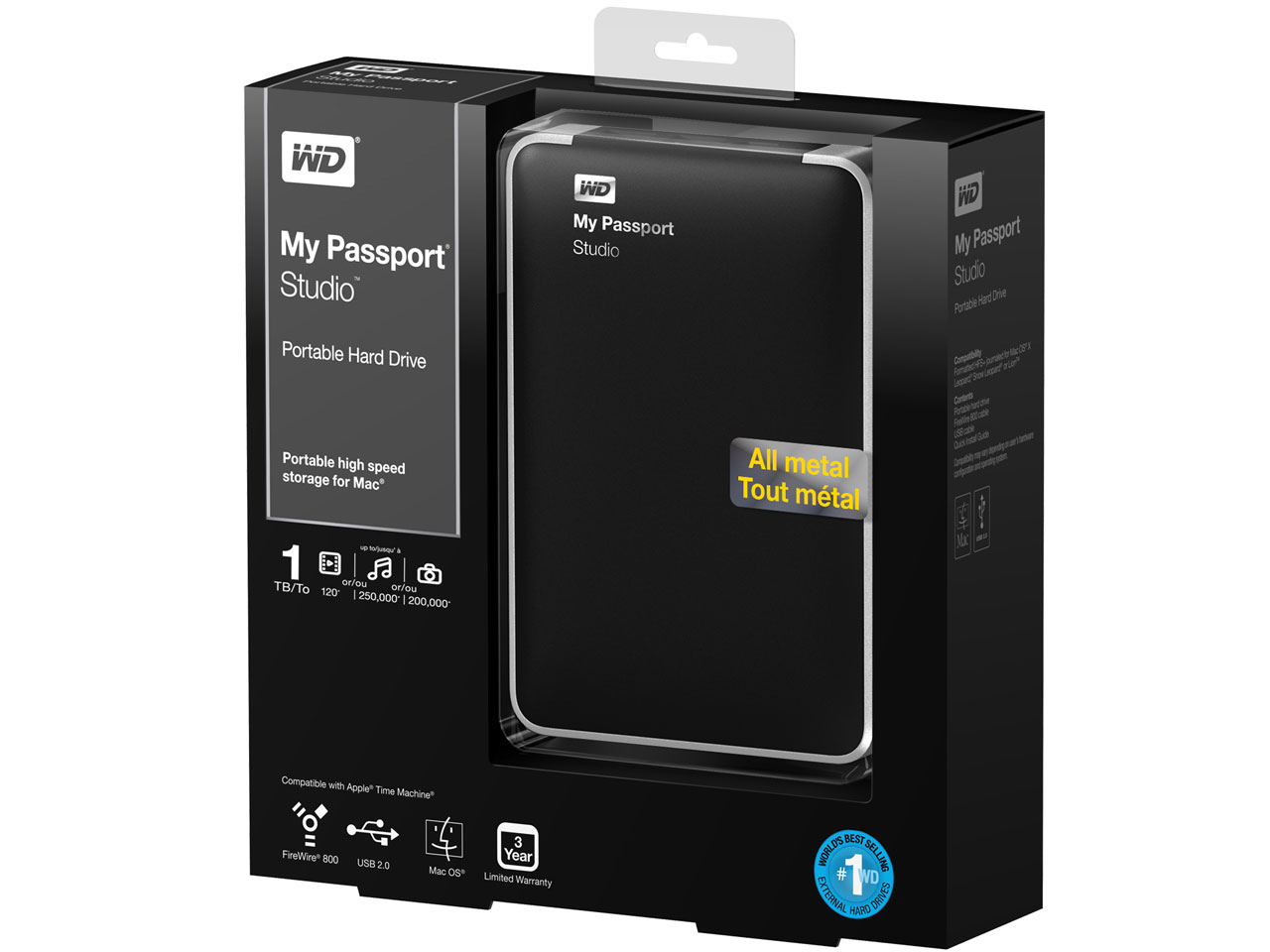 My Passport Studio WDBK8A0010BBK