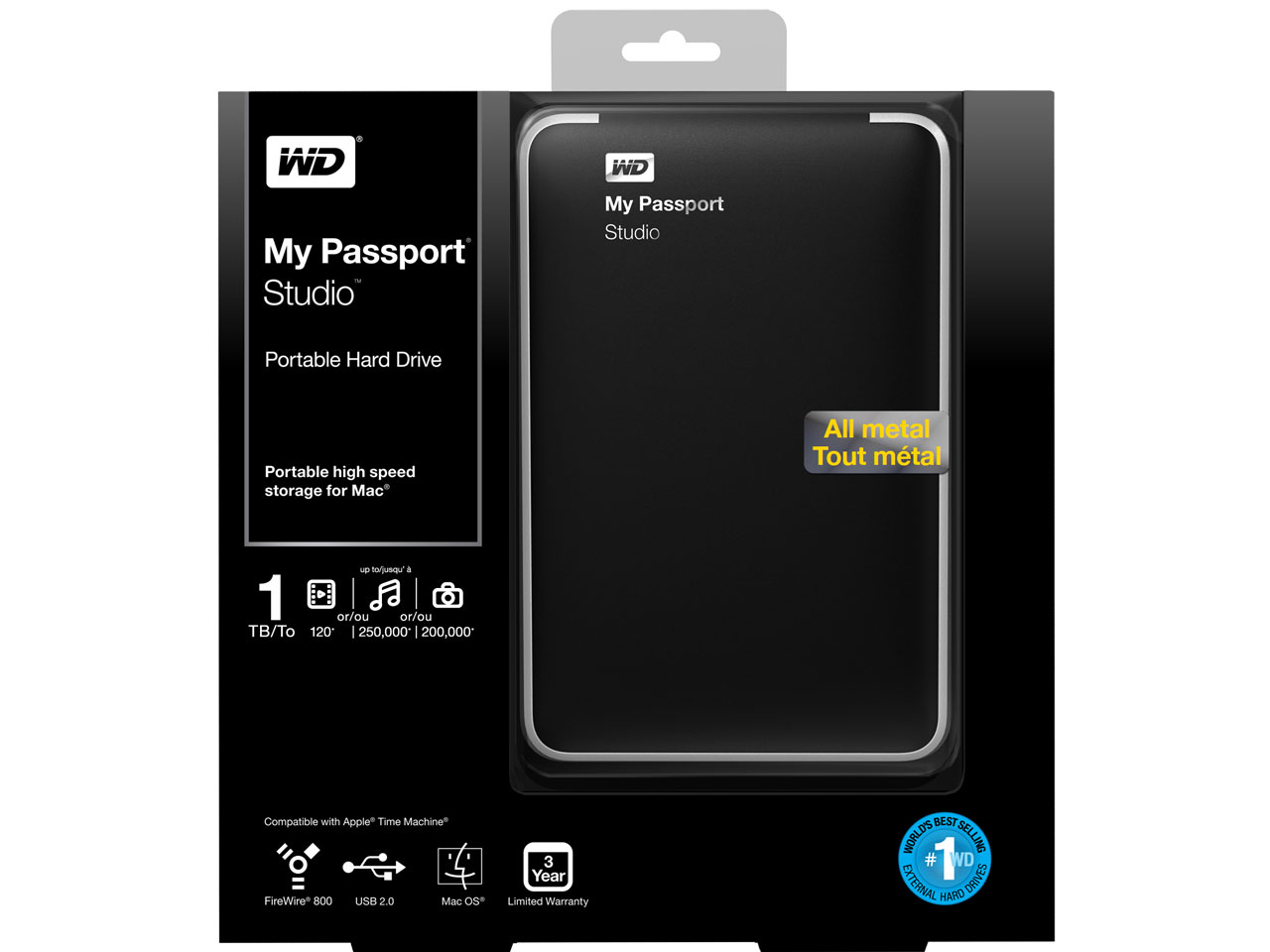 My Passport Studio WDBK8A0010BBK