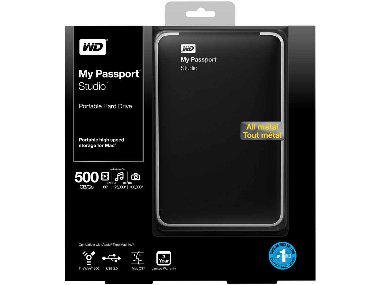 My Passport Studio WDBALG5000ABK