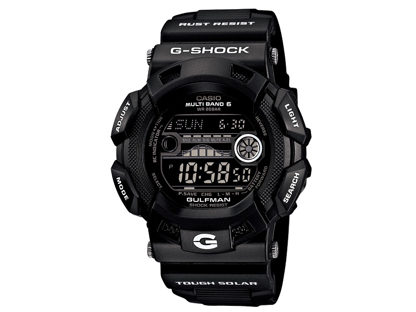 G-SHOCK �K���t�}�� �K���b�V���u���b�N GW-9110BW-1JF �̐��i�摜