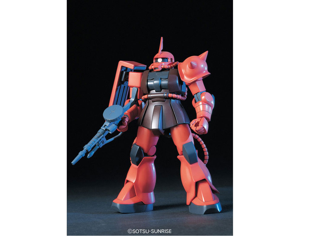 HG 1/144 �@����m�K���_�� MS-06S �V���A��p�U�NII �̐��i�摜