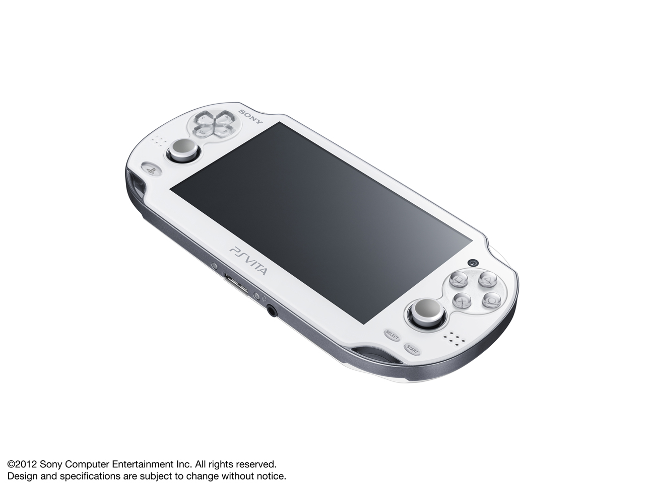 PlayStation Vita (�v���C�X�e�[�V���� ���B�[�^) 3G/Wi-Fi���f�� PCH-1100 AB02 [�N���X�^���E�z���C�g �����]
