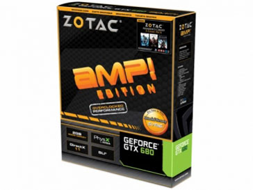ZOTAC GeForce GTX 680 AMP! Edition ZT-60102-10P [PCIExp 2GB]