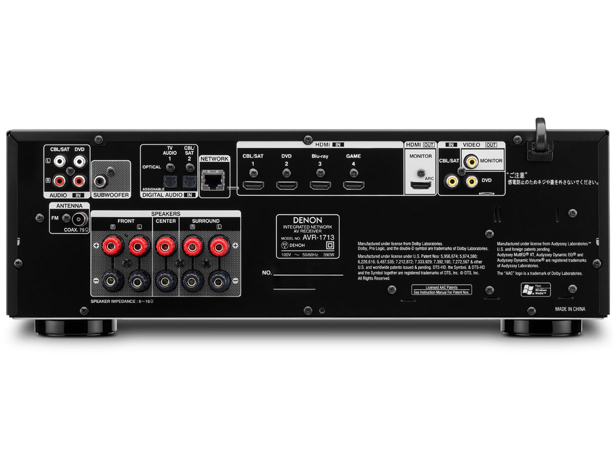 AVR-1713-K [�u���b�N]