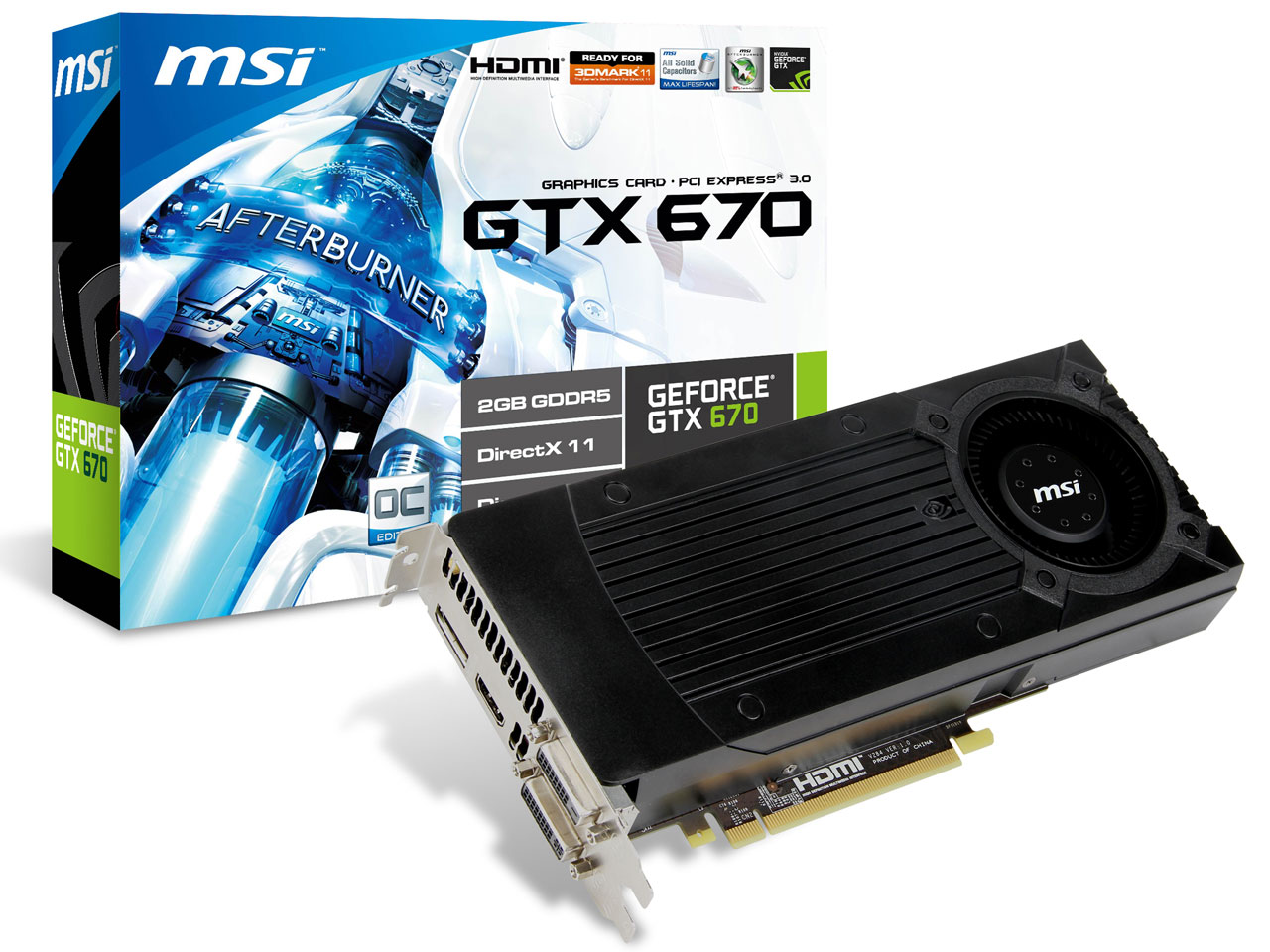 N670GTX-PM2D2GD5/OC [PCIExp 2GB] �̐��i�摜