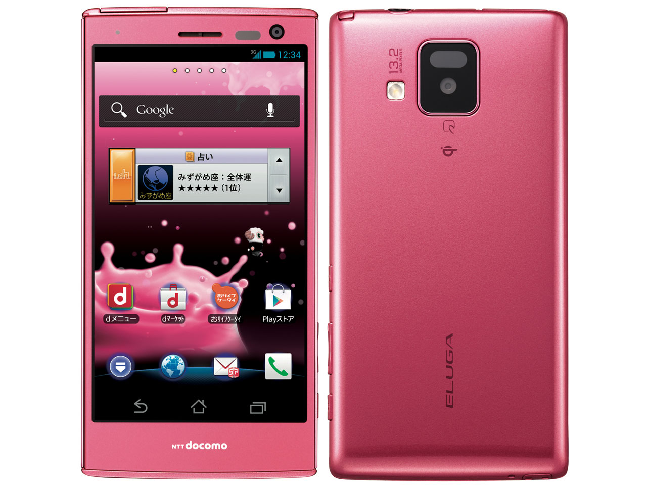 ELUGA V P-06D docomo [�`�F���[�s���N] �̐��i�摜