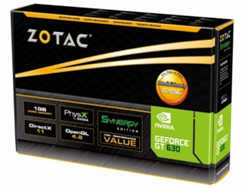 ZOTAC GeForce GT 630 Synergy Edition 1GB ZT-60404-10L [PCIExp 1GB]