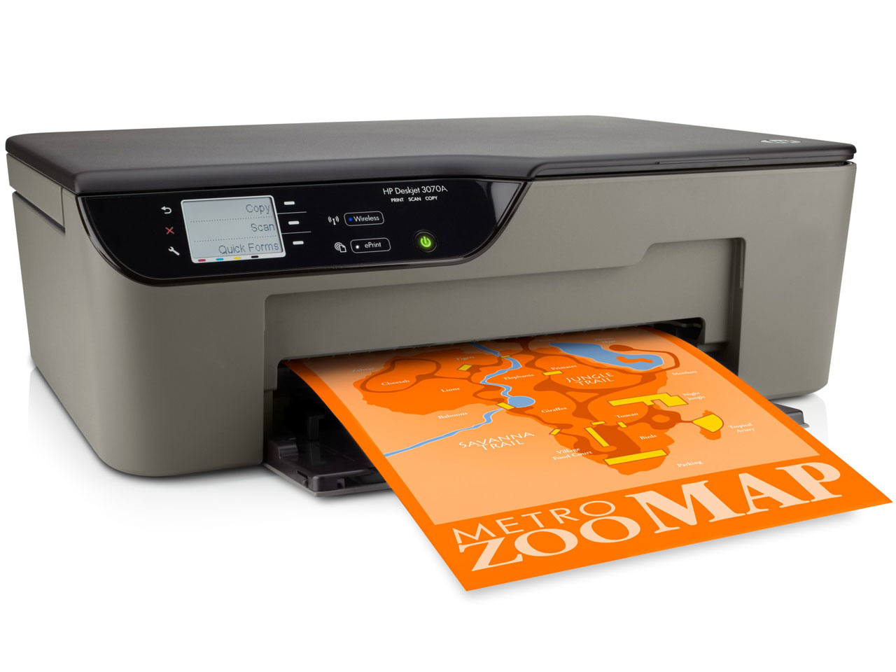 Deskjet 3070A CQ192C#ABJ �̐��i�摜