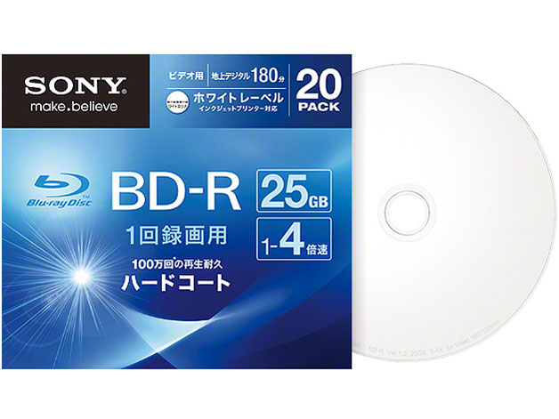 20BNR1VGPS4 [BD-R 4�{�� 20���g] �̐��i�摜