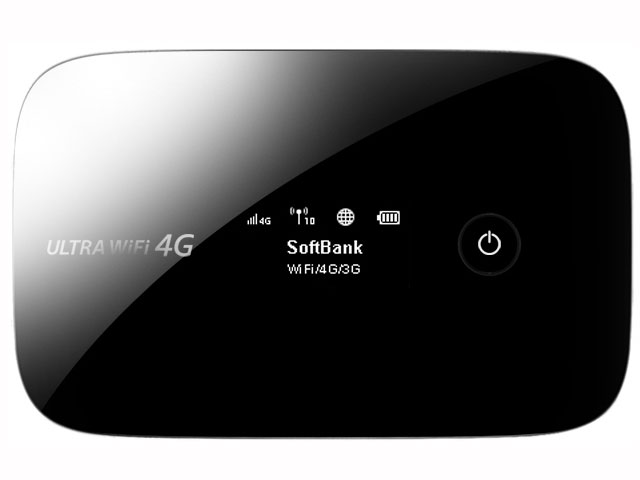 ULTRA WiFi 4G SoftBank 102HW [�e�N�^�C�g�u���b�N] �̐��i�摜