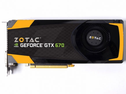 ZOTAC GeForce GTX 670 4GB ZT-60303-10P [PCIExp 4GB]