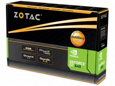 ZOTAC GeForce GT 640 ZT-60201-10L [PCIExp 2GB]