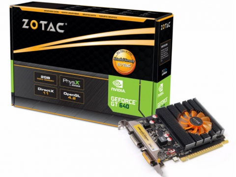 ZOTAC GeForce GT 640 ZT-60201-10L [PCIExp 2GB] �̐��i�摜
