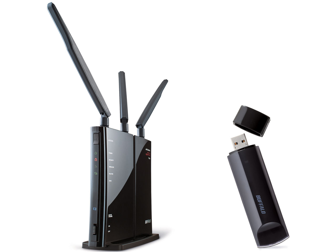 AirStation HighPower Giga WZR-450HP/U �̐��i�摜