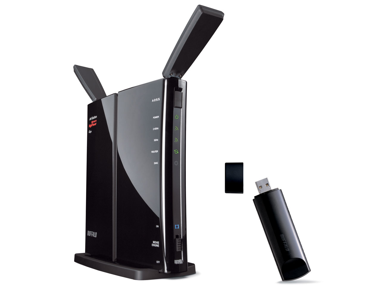 AirStation HighPower Giga WZR-600DHP/U �̐��i�摜