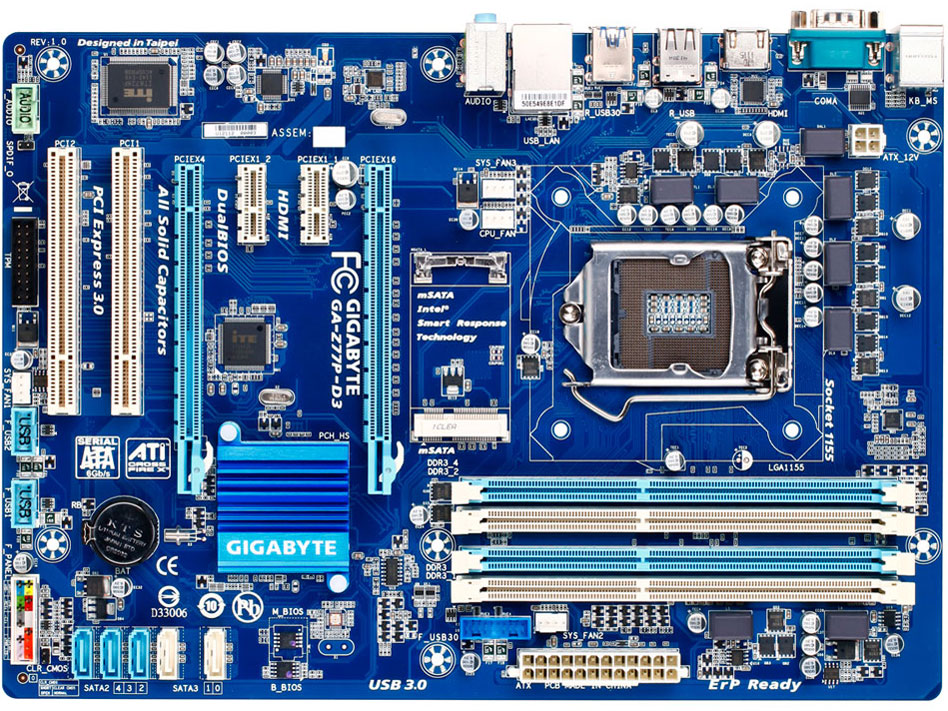 GA-Z77P-D3 [Rev.1.1] �̐��i�摜