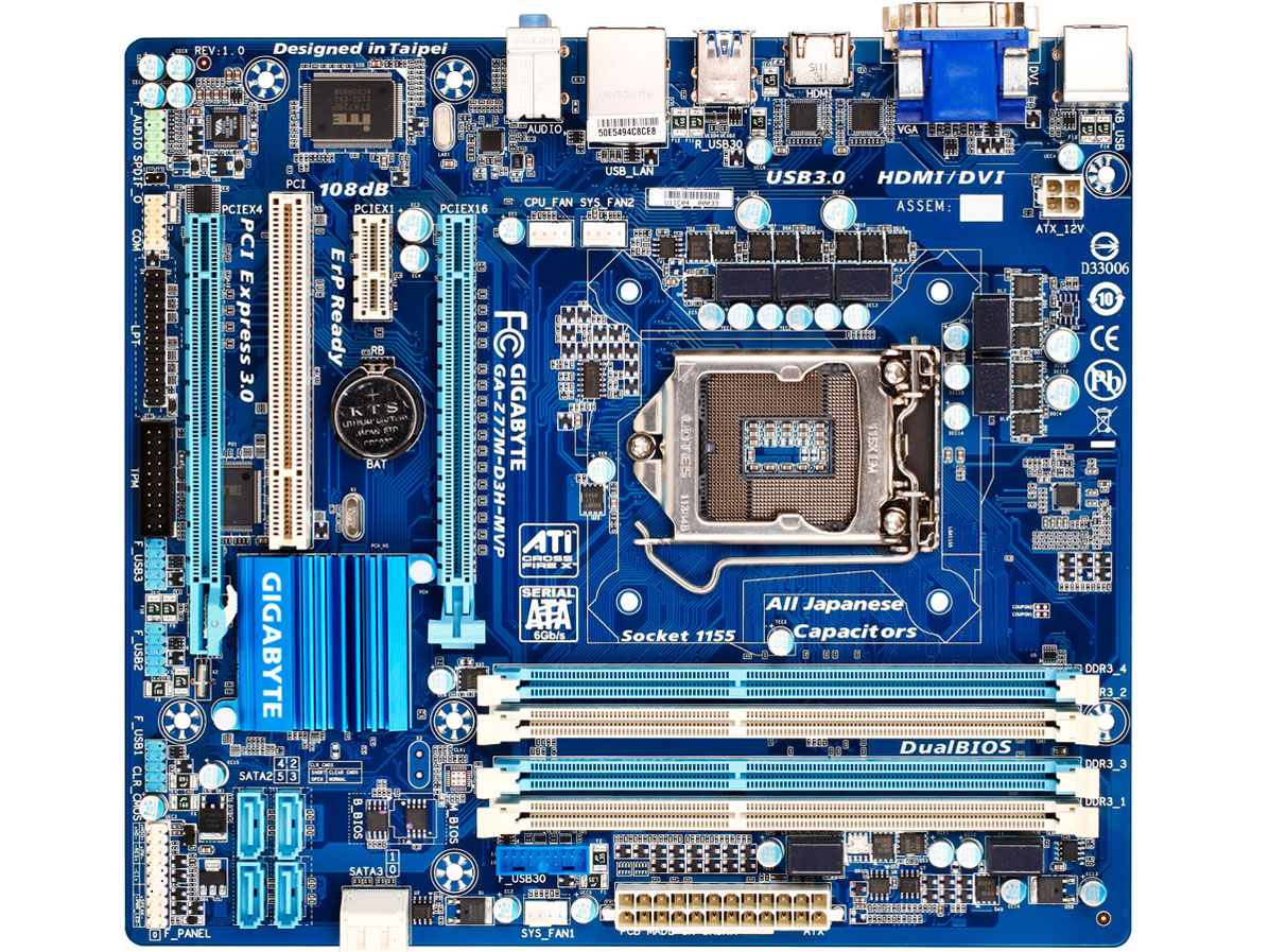 GA-Z77M-D3H-MVP [Rev.1.0] �̐��i�摜