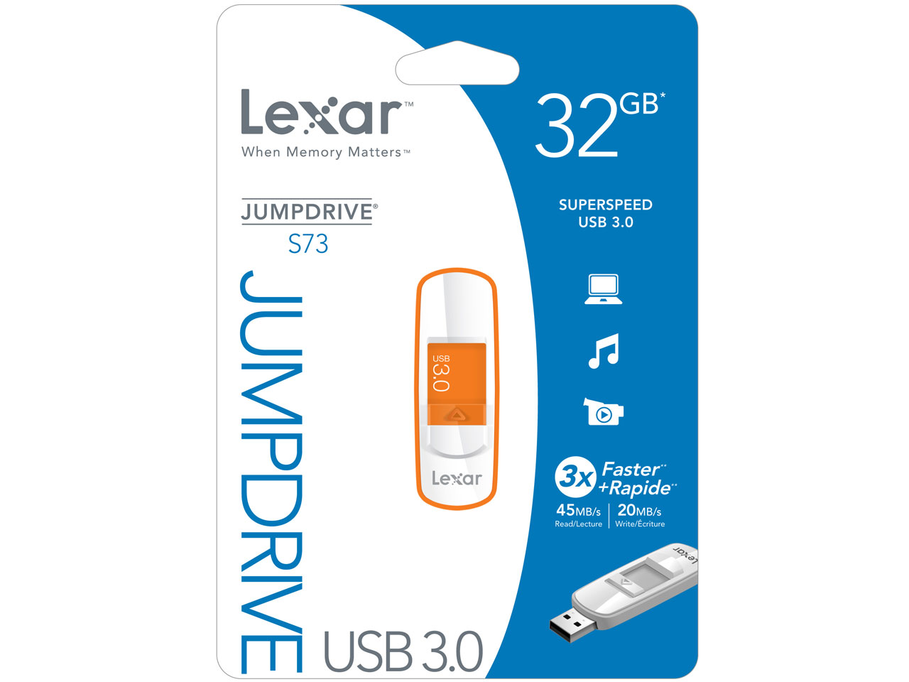 JumpDrive S73 USB3.0 LJDS73-32GACJP [32GB]