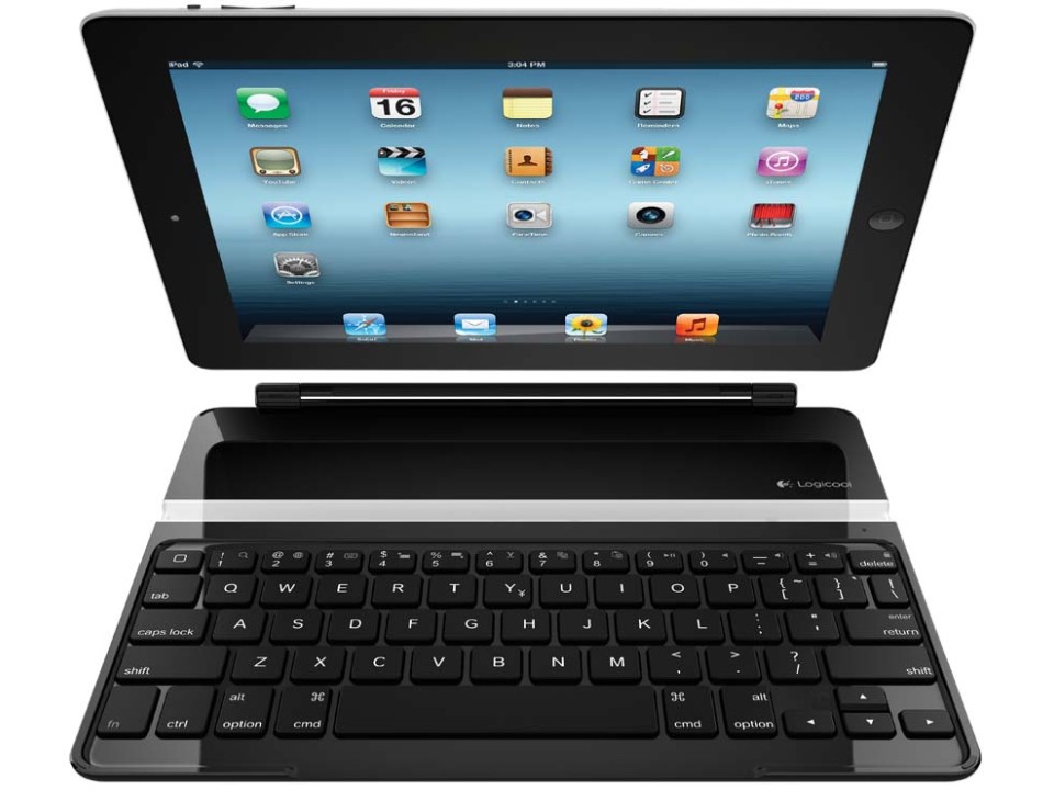 Ultrathin Keyboard Cover TK710 [�u���b�N/�A���~�j�E��]