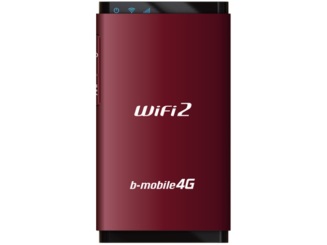b-mobile4G WiFi2 BM-FLW2RD-100D [�o�[�K���f�B���b�h] �̐��i�摜