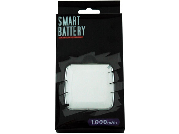 PORTABLE BATTERY for Smart Phone(1000) BM-POBAS/WH [�z���C�g]