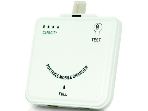 PORTABLE BATTERY for Smart Phone(1900) BM-POBAM/WH [�z���C�g] �̐��i�摜