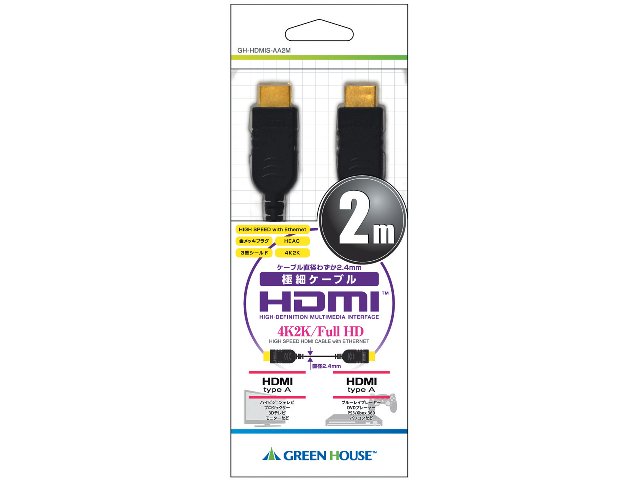GH-HDMIS-AA2M [2m]