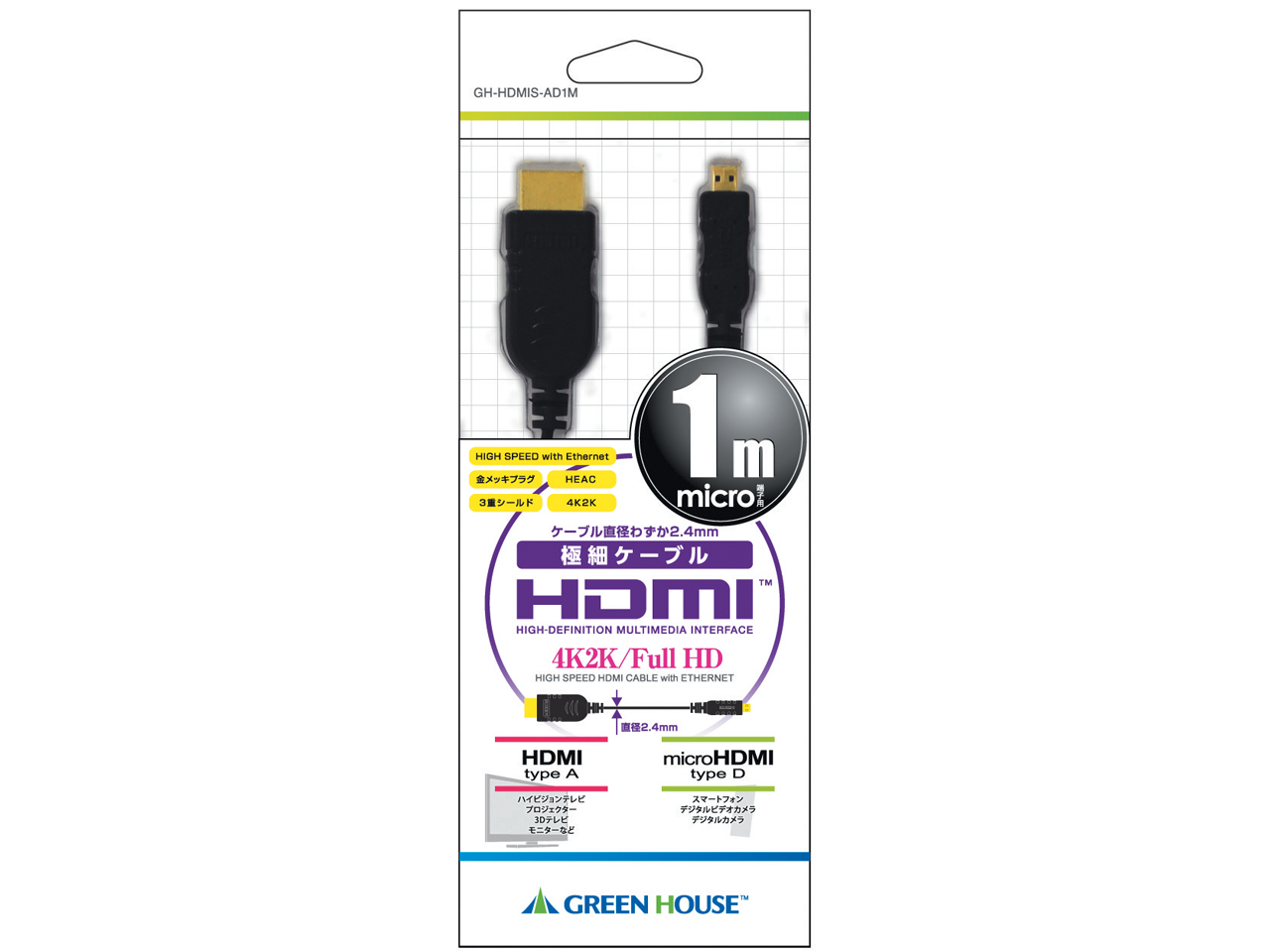 GH-HDMIS-AD1M [1m]