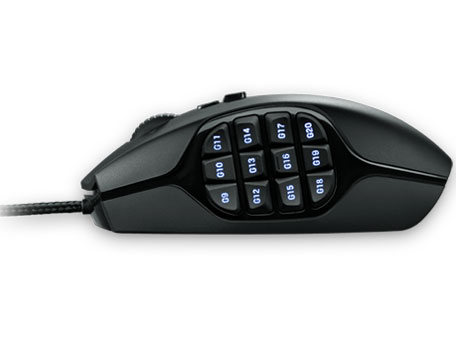 G600 MMO Gaming Mouse [�u���b�N]