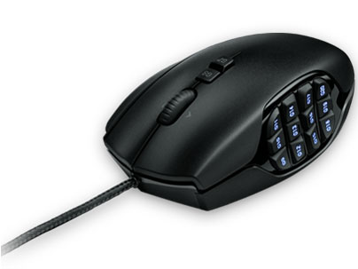 G600 MMO Gaming Mouse [�u���b�N]
