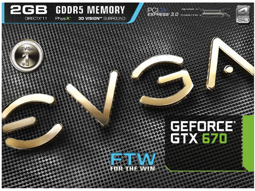 GeForce GTX 670 FTW 02G-P4-2678-KR [PCIExp 2GB]