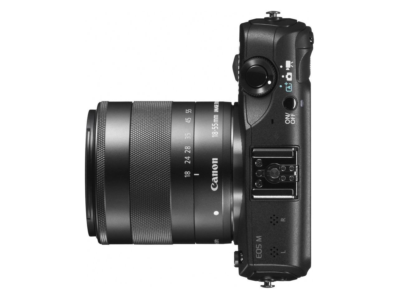 EOS M EF-M18-55 IS STM �����Y�L�b�g [�u���b�N]
