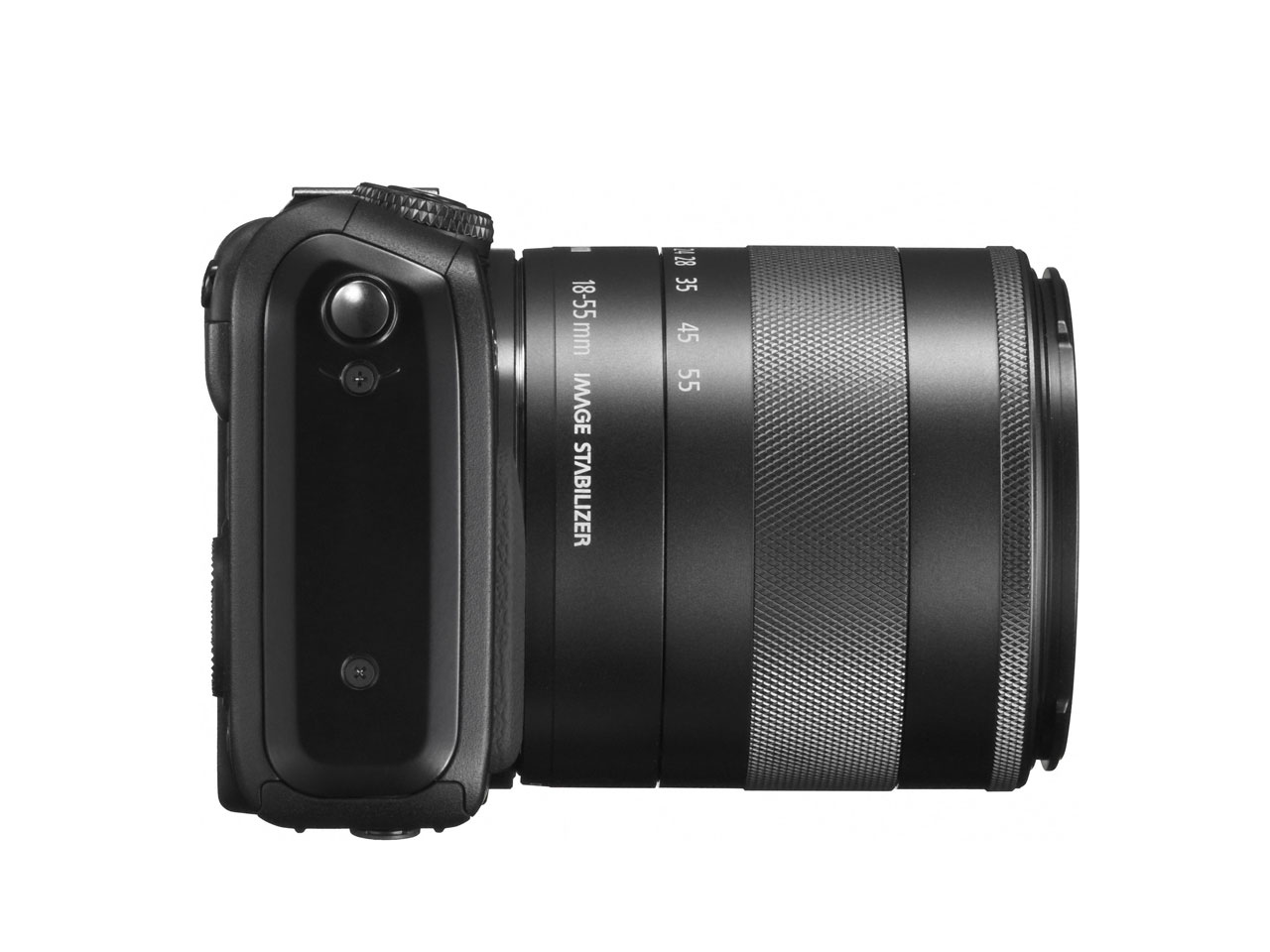 EOS M EF-M18-55 IS STM �����Y�L�b�g [�u���b�N]