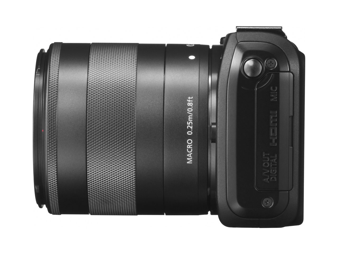 EOS M EF-M18-55 IS STM �����Y�L�b�g [�u���b�N]