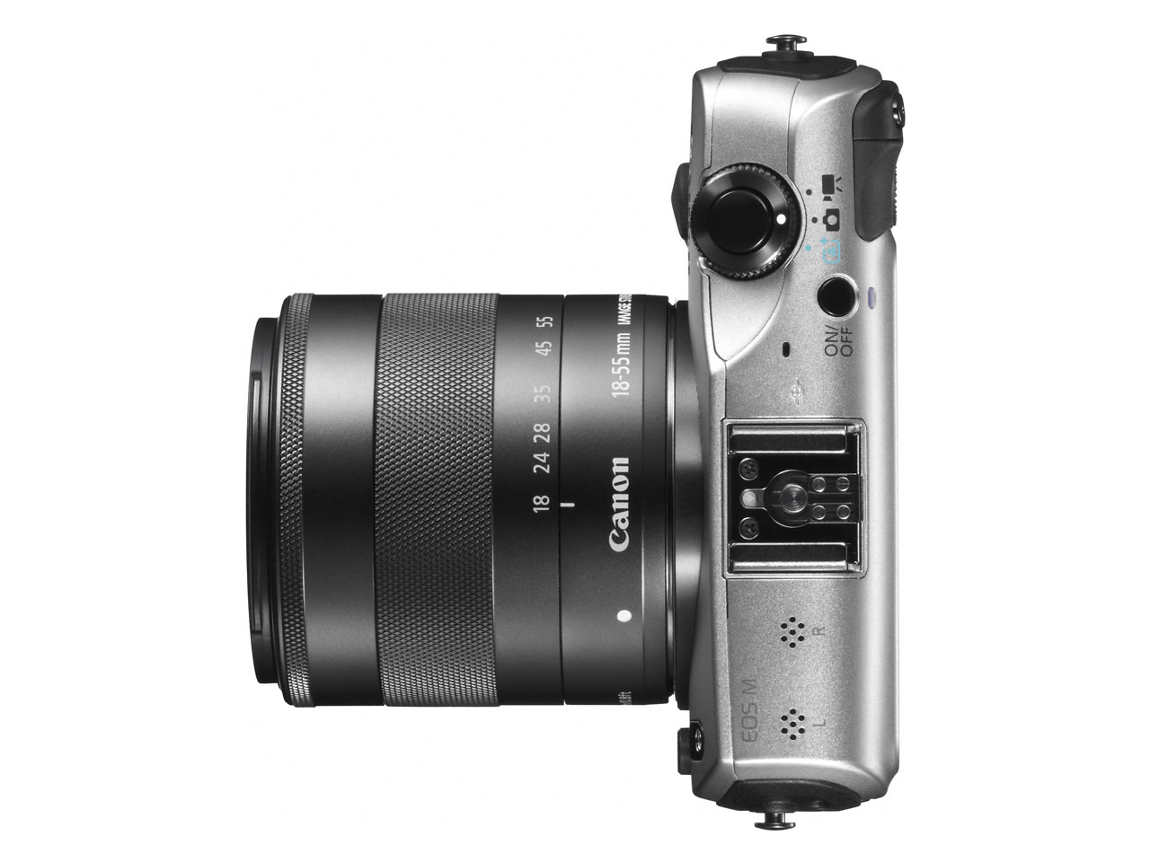 EOS M EF-M18-55 IS STM �����Y�L�b�g [�V���o�[]