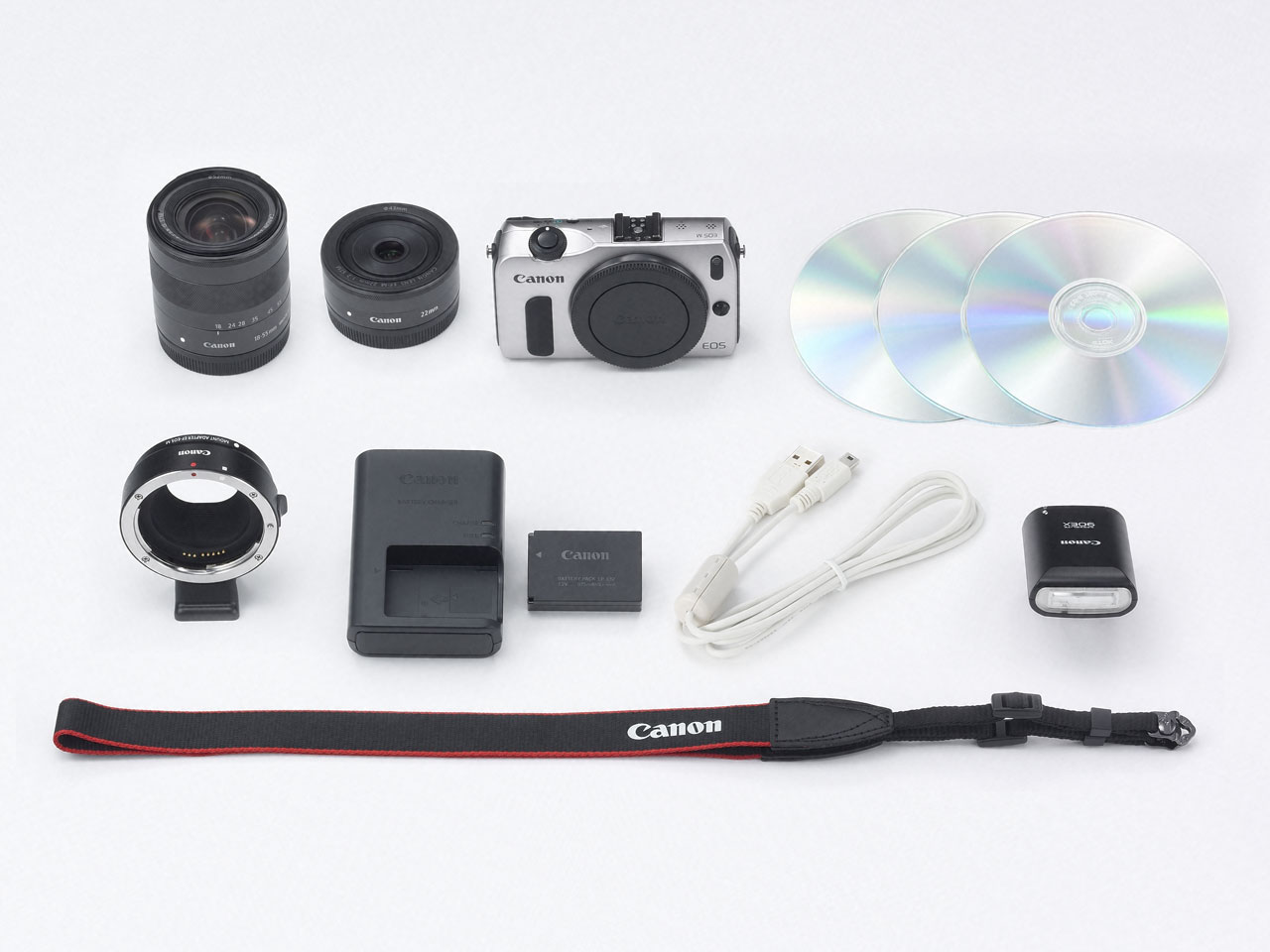 EOS M �_�u�������Y�L�b�g [�V���o�[]