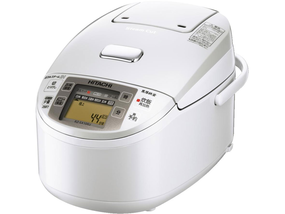 日立 蒸気カット 極上炊き 圧力&スチーム RZ-SX100J 価格比較