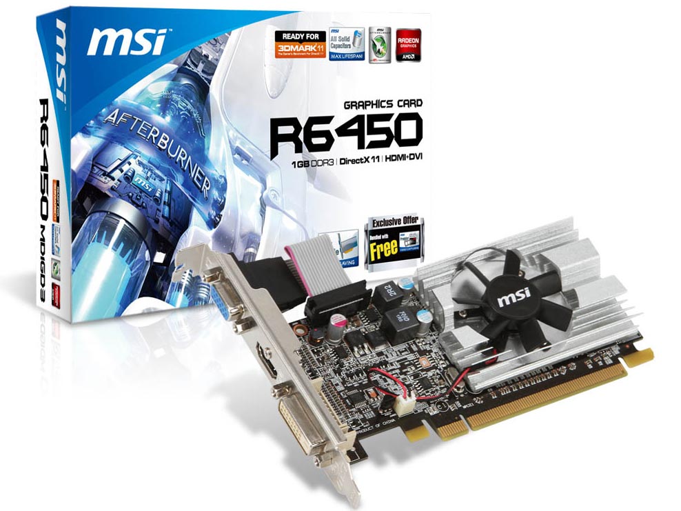 R6450-MD1GD3 LP ECO [PCIExp 1GB] �̐��i�摜