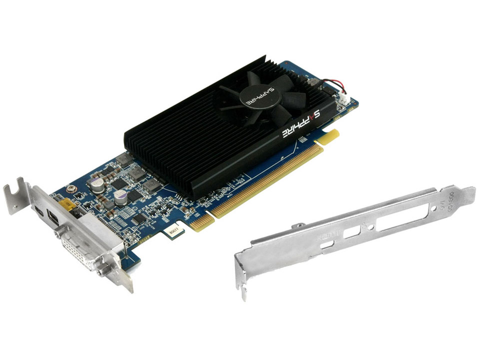 SAPPHIRE HD7750 1G GDDR5 PCI-E MICRO HDMI/DVI-I/MINI DP LP [PCIExp 1GB �o���N]
