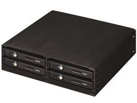 5�C���`�x�C��2.5 SATA×4 �܂Ƃ߂郉�b�N CMRK-S4