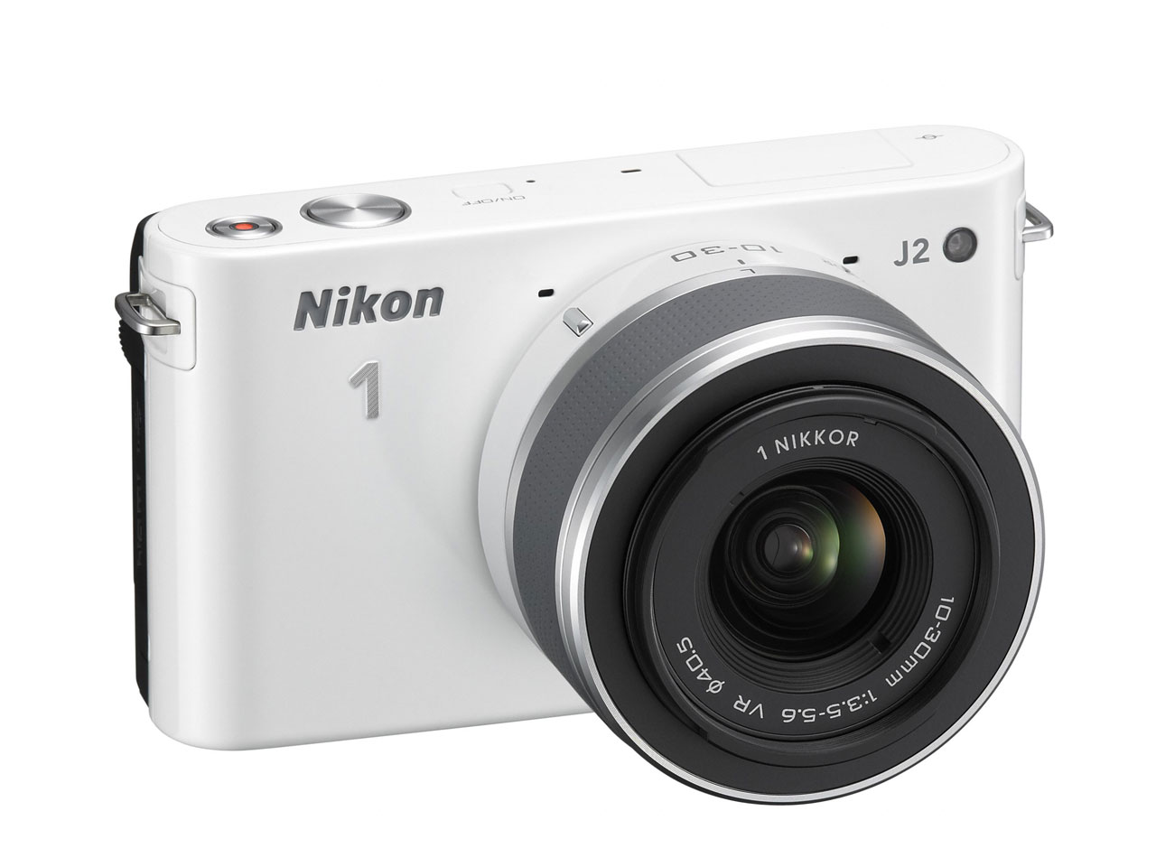 Nikon 1 J2 �_�u���Y�[���L�b�g [�z���C�g]
