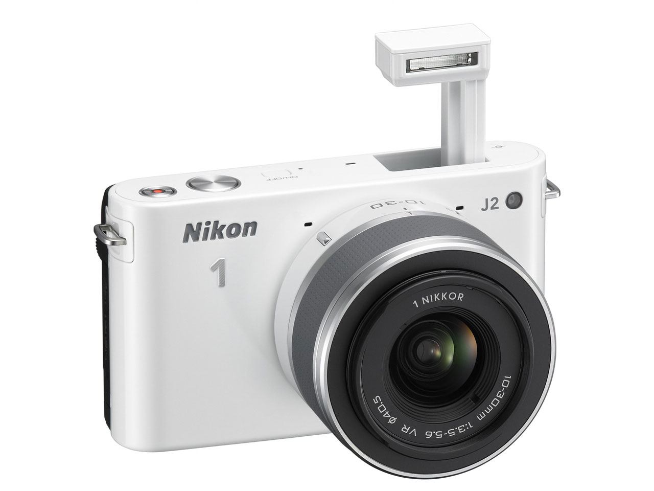 Nikon 1 J2 �_�u���Y�[���L�b�g [�z���C�g]
