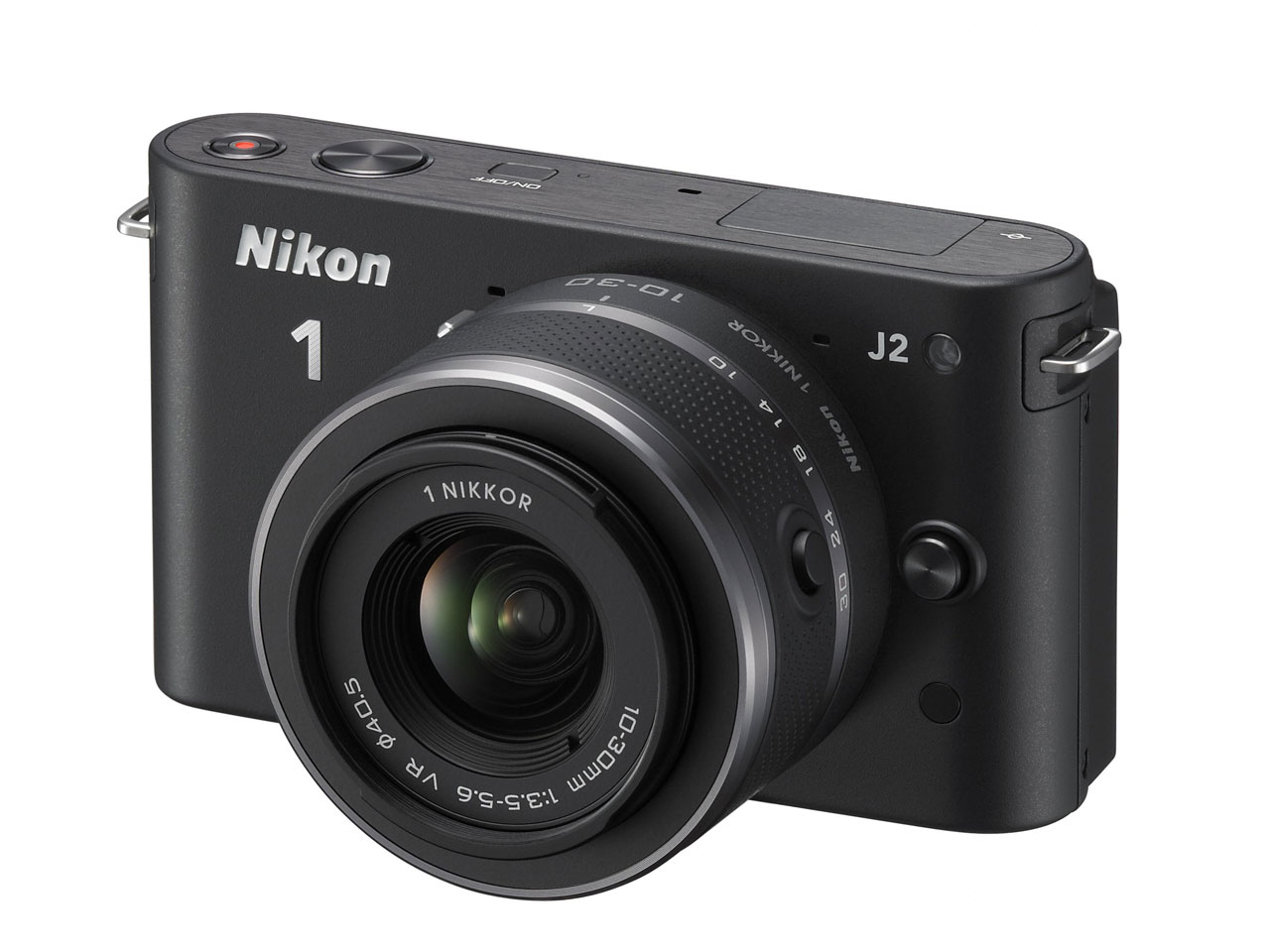 Nikon 1 J2 �_�u���Y�[���L�b�g [�u���b�N]