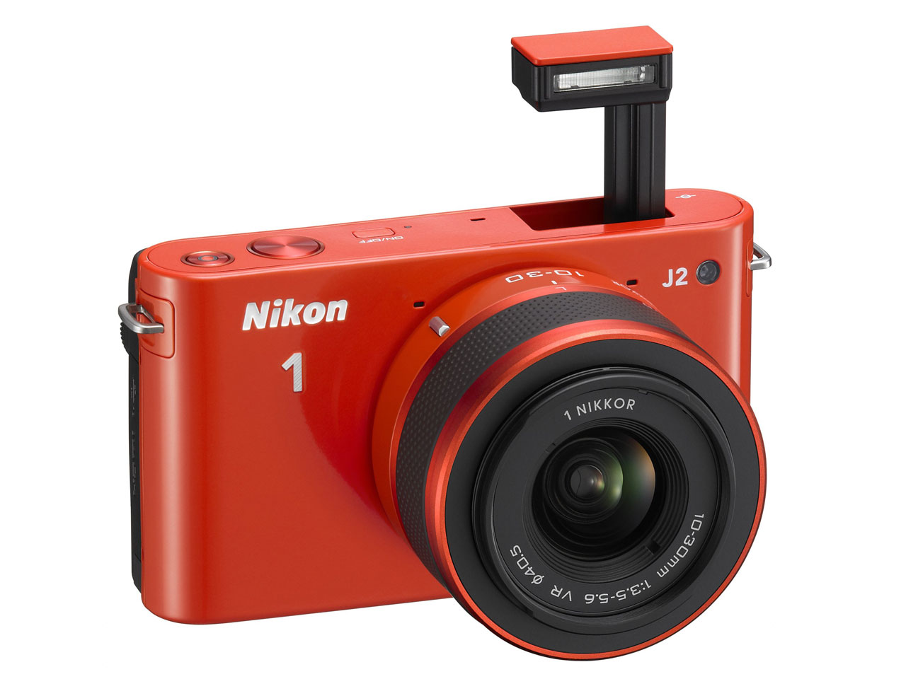 Nikon 1 J2 �_�u���Y�[���L�b�g [�I�����W]