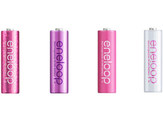 eneloop tones rouge HR-3UTGB-8R