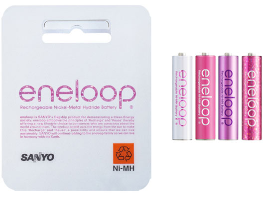 eneloop tones rouge HR-4UTGB-4R �̐��i�摜