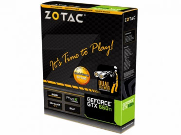 ZOTAC GeForce GTX 660 Ti ZT-60802-10P [PCIExp 2GB]